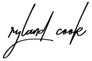 Ryland Cook signature